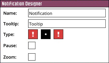 Notification Designer UI