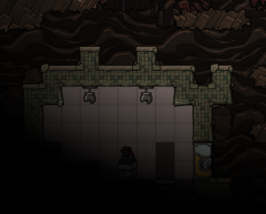 Under the lava, in the Obsidian / Niobium planetoid core, a small room with an artifact on display may be found