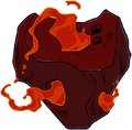 Volcanea is a variant of Terra with guaranteed magma vent, which makes it hotter.